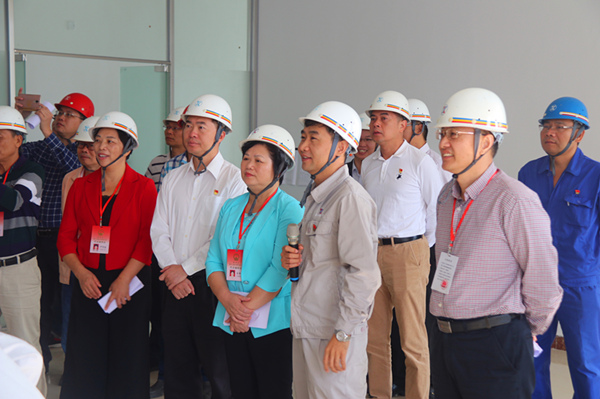 阳春市委领导、市人大代表莅临我司视察指导工作