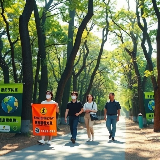 公司组织参加阳春创森健公益步行活动