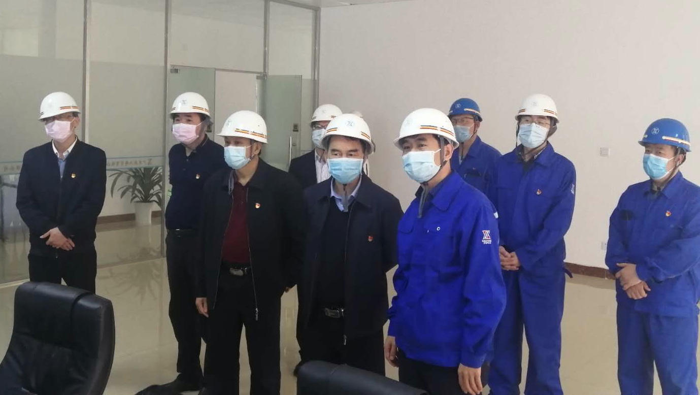 阳春市委市领导到我司调研疫情防控、复工复产情况