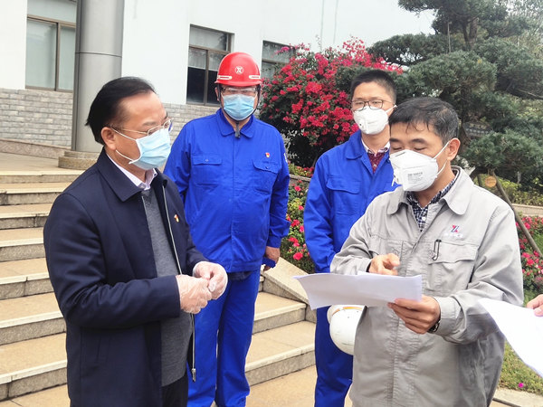 阳江市委领导到我司调研疫情防控工作