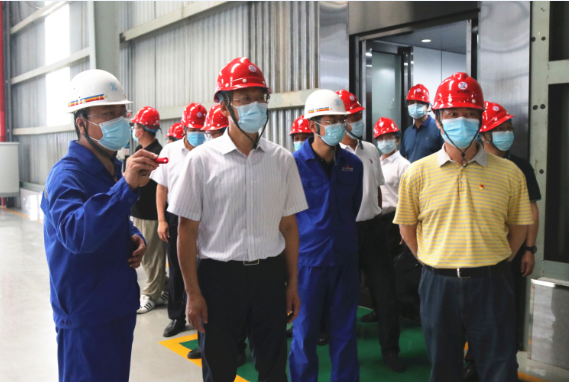 阳江市政协主席到我司开展调研工作