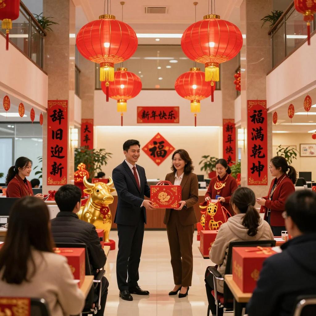 金牛贺岁送温暖 ——公司开展春节团拜慰问活动