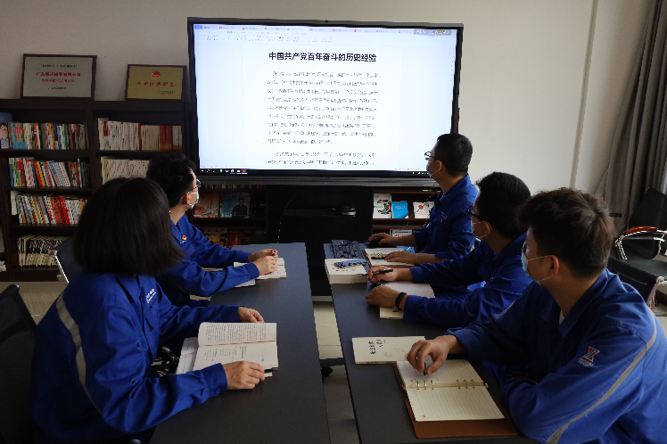 青年大学习 战“疫”不停学——公司团委召开团委会扩大会议