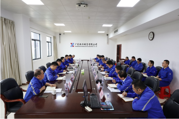 何齐书到广东新兴铸管调研指导工作