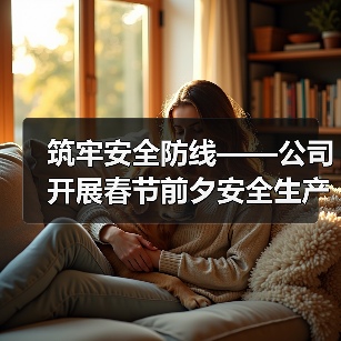 筑牢安全防线——公司开展春节前夕安全生产大检查 筑牢安全防线——公司开展春节前夕安全生产大检查