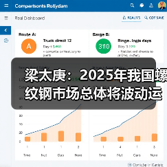 梁太庚：2025年我国螺纹钢市场总体将波动运行