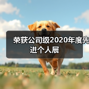 荣获公司级2020年度先进个人展 荣获公司级2020年度先进个人展