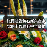 张同波到黄石新兴宣讲党的十九届五中全会精神