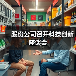 股份公司召开科技创新座谈会(图4) 股份公司召开科技创新座谈会(图4)