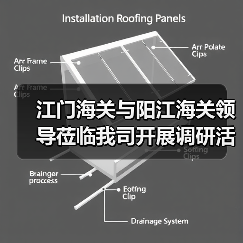 江门海关与阳江海关领导莅临我司开展调研活动(图3) 江门海关与阳江海关领导莅临我司开展调研活动(图3)
