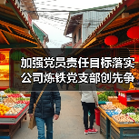 加强党员责任目标落实 公司炼铁党支部创先争优冲刺四季度