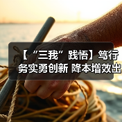 【“三我”践悟】笃行务实勇创新 降本增效出成绩