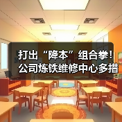 打出“降本”组合拳！公司炼铁维修中心多措并举见成效！