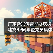 广东新兴铸管举办庆祝建党99周年暨党员集体过“政治生日”活动