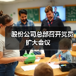 股份公司总部召开党员扩大会议