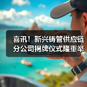 喜讯!新兴铸管供应链分公司揭牌仪式隆重举行(图4) 喜讯!新兴铸管供应链分公司揭牌仪式隆重举行(图4)