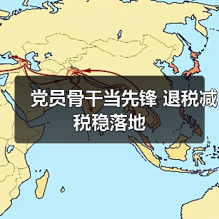 党员骨干当先锋 退税减税稳落地