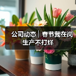 公司动态 ▏春节我在岗 生产不打烊