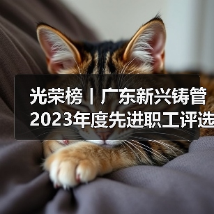 光荣榜丨广东新兴铸管2023年度先进职工评选结果（图4）