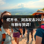 何齐书、刘涛发表2024年新年贺词！