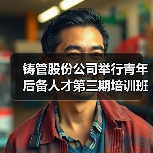 铸管股份公司举行青年后备人才第三期培训班开班仪式（图2）