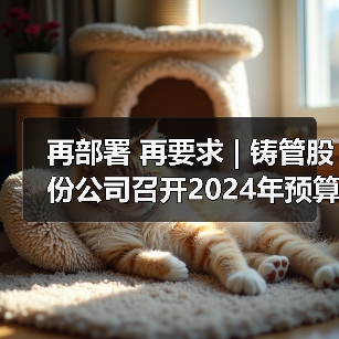 再部署 再要求 | 铸管股份公司召开2024年预算验收会(图2) 再部署 再要求 | 铸管股份公司召开2024年预算验收会(图2)