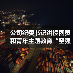 公司纪委书记讲授团员和青年主题教育“坚强核心”专题团课