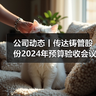 公司动态丨传达铸管股份2024年预算验收会议精神（图4）