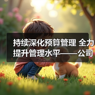 持续深化预算管理 全力提升管理水平——公司开展2024年第二轮预算汇报会