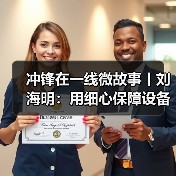冲锋在一线微故事丨刘海明：用细心保障设备安全运行（图4）
