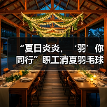 “夏日炎炎，‘羽’你同行”职工消夏羽毛球比赛圆满谢幕（图2）