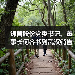 铸管股份党委书记、董事长何齐书到武汉销售分公司调研指导(图2) 铸管股份党委书记、董事长何齐书到武汉销售分公司调研指导(图2)