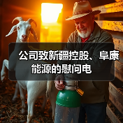 公司致新疆控股、阜康能源的慰问电（图2）