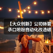 【大众创新】公司铸管承口喷粉自动化改造破解气孔难题！（图4）