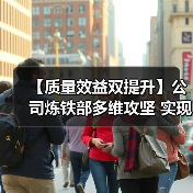 炼铁部多措并举推进提质增效，实现质量与效益双突破