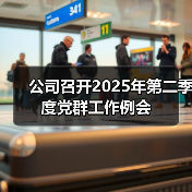 公司召开2025年第二季度党群工作例会(图2) 公司召开2025年第二季度党群工作例会(图2)