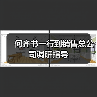 何齐书一行到销售总公司调研指导（图3）