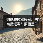 钢铁股掀涨停潮、黑色商品爆发！原因是？（图3）