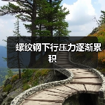 螺纹钢下行压力逐渐累积(图2) 螺纹钢下行压力逐渐累积(图2)