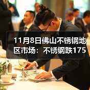 11月8日佛山不锈钢地区市场:不锈钢跌175,现货市场立冬更显“寒冷”?(图1) 11月8日佛山不锈钢地区市场:不锈钢跌175,现货市场立冬更显“寒冷”?(图1)