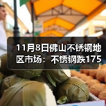11月8日佛山不锈钢地区市场:不锈钢跌175,现货市场立冬更显“寒冷”?(图4) 11月8日佛山不锈钢地区市场:不锈钢跌175,现货市场立冬更显“寒冷”?(图4)