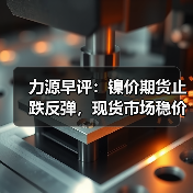 力源早评：镍价期货止跌反弹，现货市场稳价观望为主（图2）