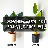 不锈钢旺季落空！10月304冷轧跌200！热轧跌更深....（图2）