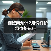 钢贸商预计2月份钢价将盘整运行（图4）