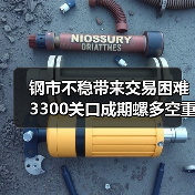 钢市不稳带来交易困难 3300关口成期螺多空重要攻防目标