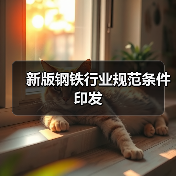 新版钢铁行业规范条件印发