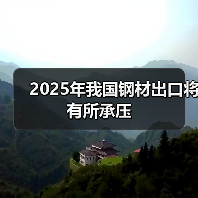 2025年我国钢材出口将有所承压（图4）