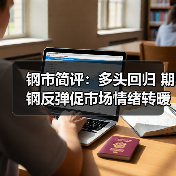 钢市简评：多头回归 期钢反弹促市场情绪转暖（图2）