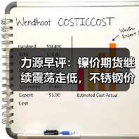 力源早评：镍价期货继续震荡走低，不锈钢价格微调50（图3）