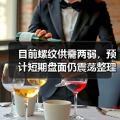 目前螺纹供需两弱，预计短期盘面仍震荡整理运行为主（图4）